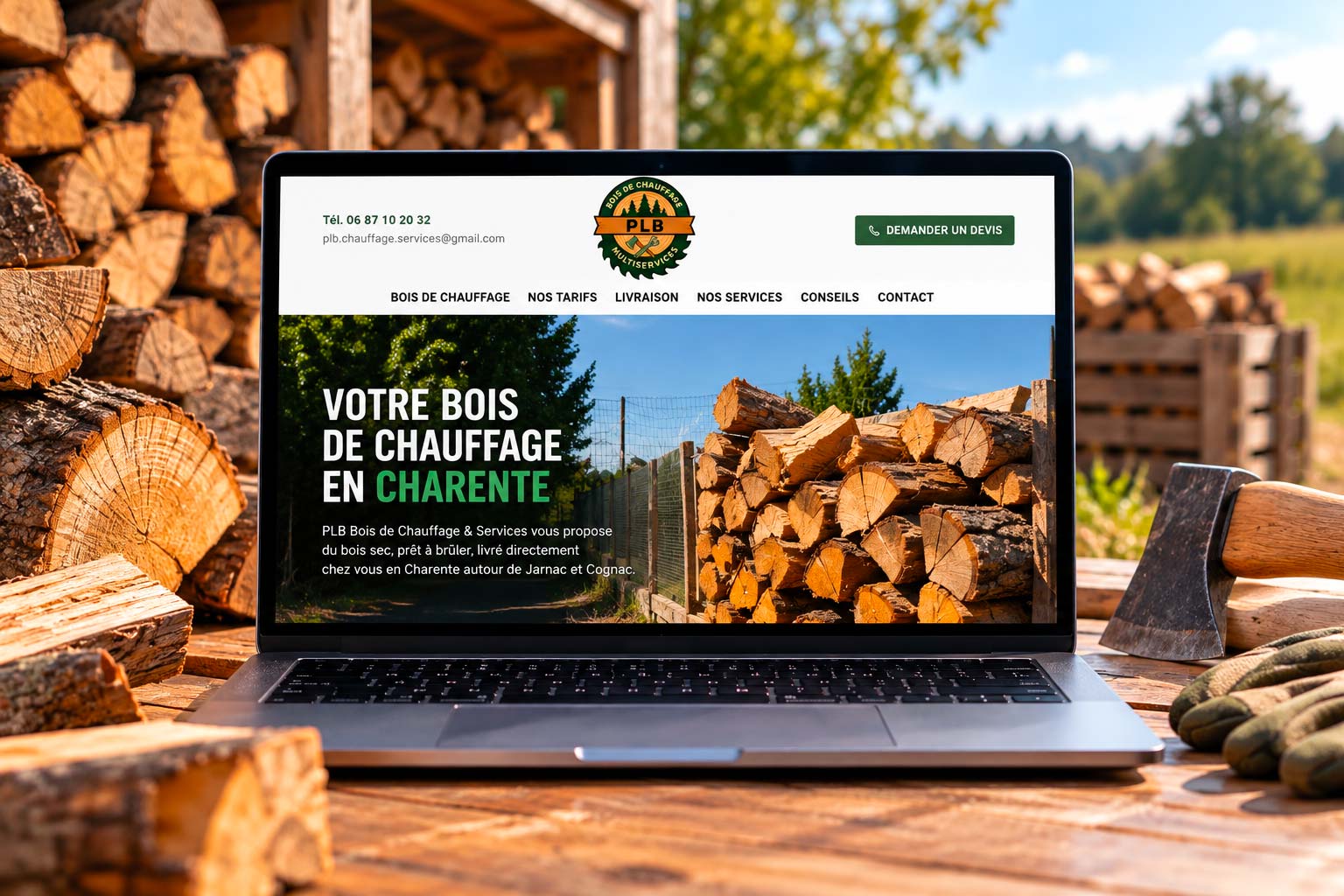 PLB Bois de Chauffage : accompagner le lancement d’une activité locale